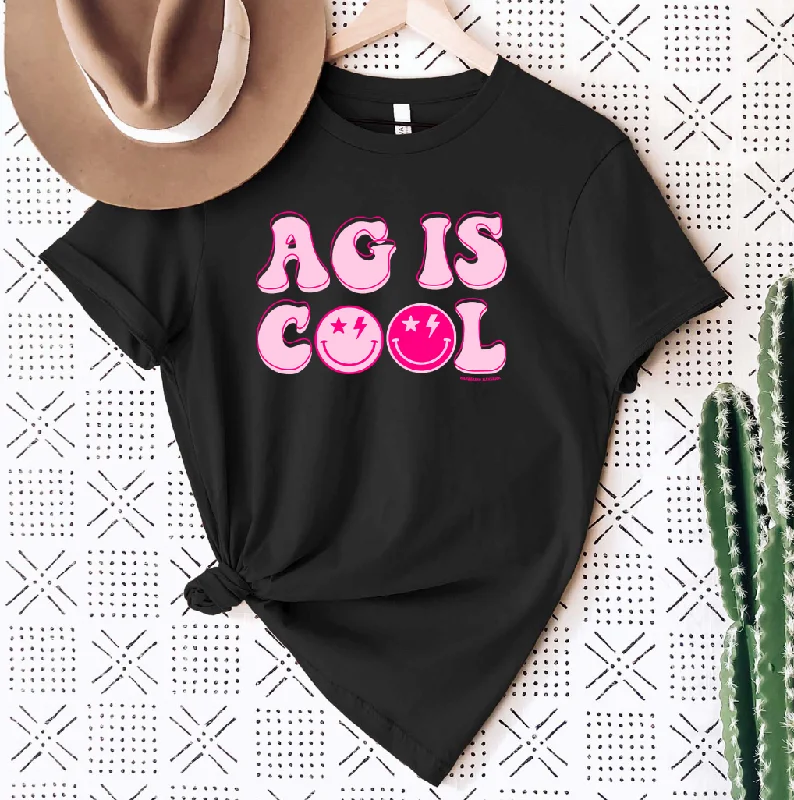 AG is Cool Smiley T-Shirt (XS-4XL) - Multiple Colors!