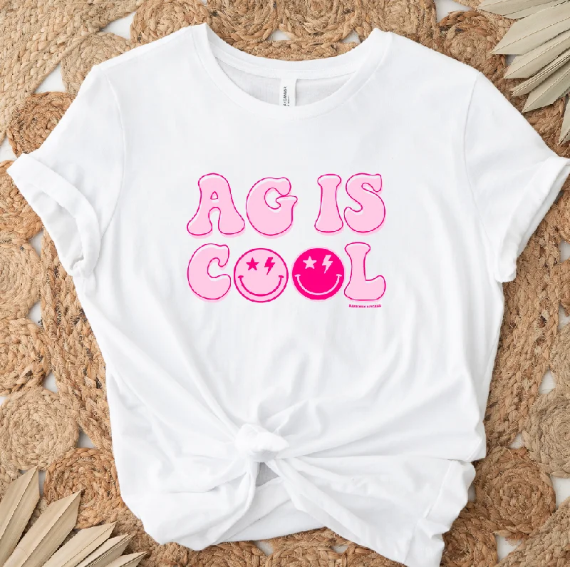 AG is Cool Smiley T-Shirt (XS-4XL) - Multiple Colors!