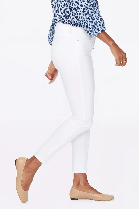 Ami Skinny Ankle Jeans - Optic White