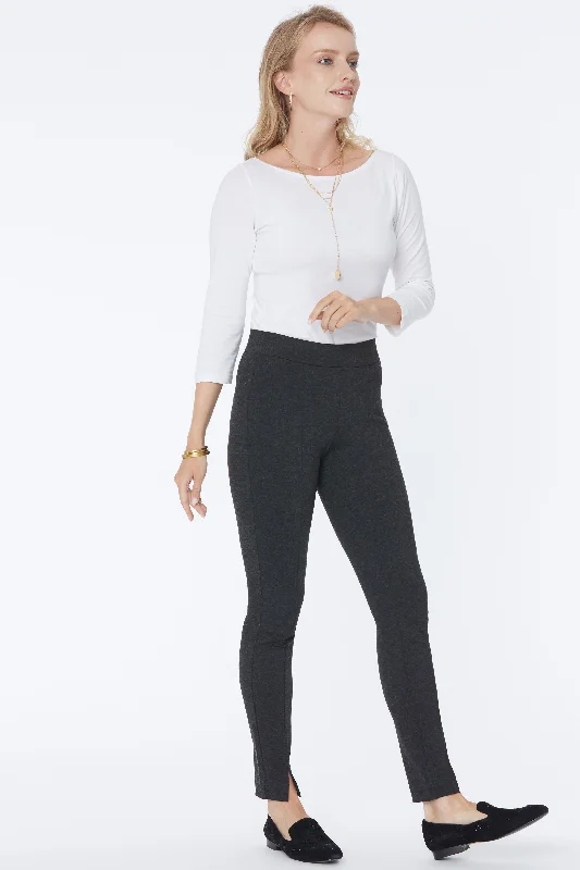 Basic Legging Pants - Charcoal Heathered