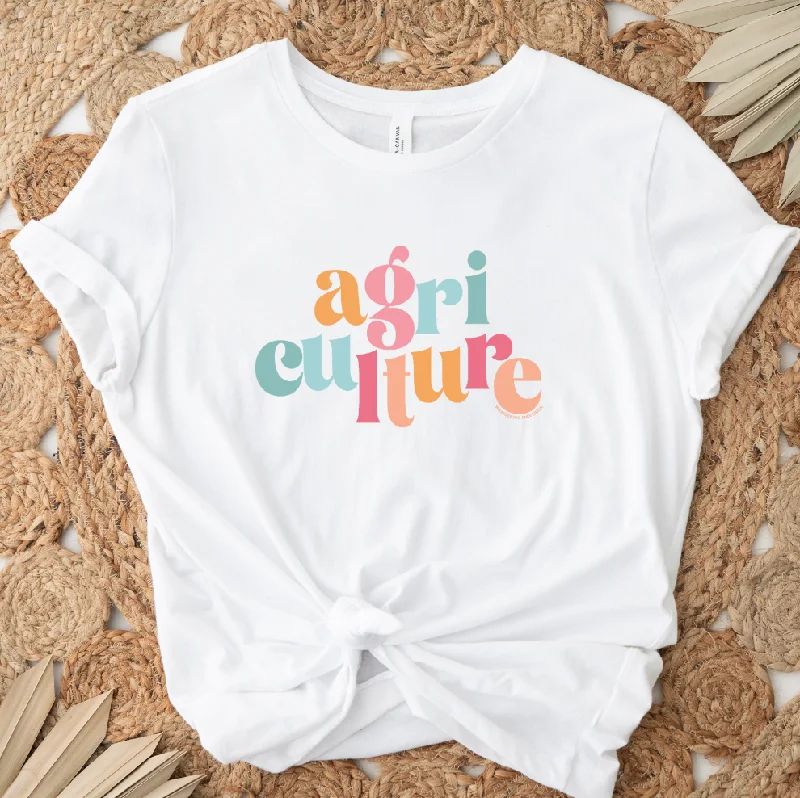 Colorful Agriculture T-Shirt (XS-4XL) - Multiple Colors!