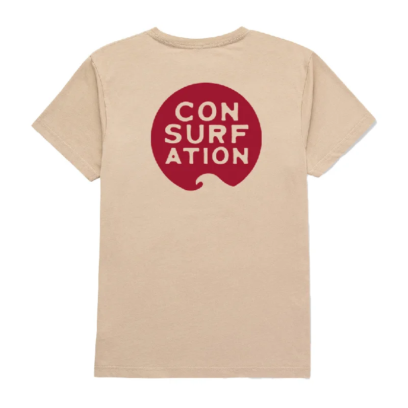 Con-surf-ation Crimson Tee