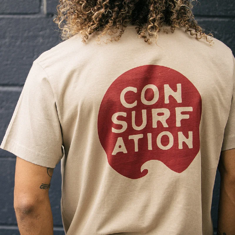 Con-surf-ation Crimson Tee