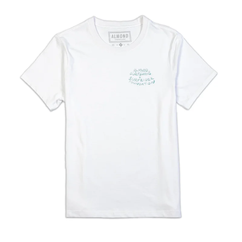 Almond x Surfrider Script Tee (Women's)