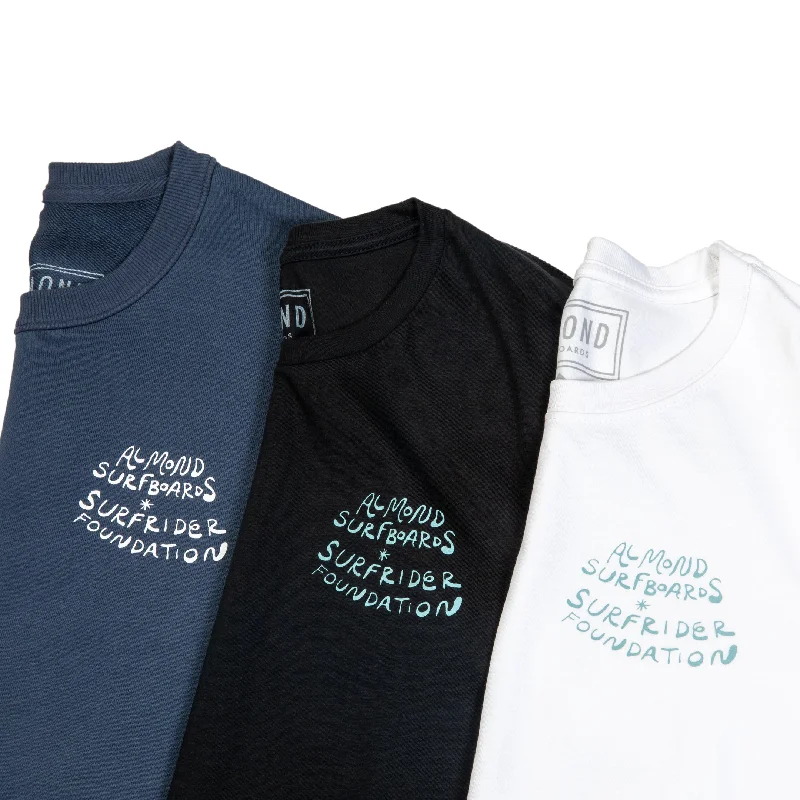 Almond x Surfrider Script Tee (Women's)