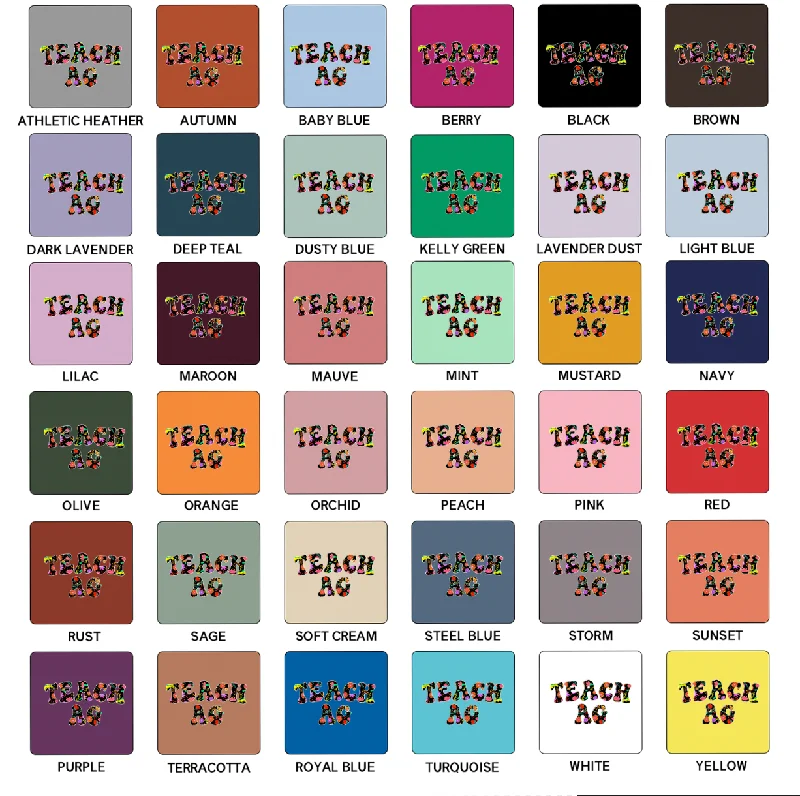 Fiesta Teach AG T-Shirt (XS-4XL) - Multiple Colors!