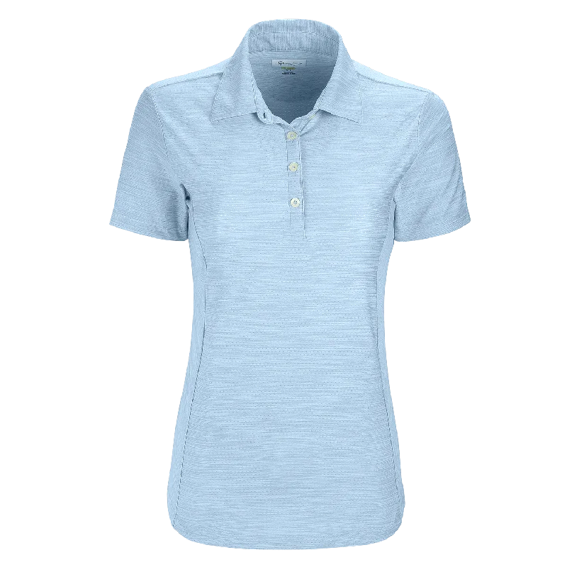 Greg Norman - Women's Play Dry® Heather Solid Polo