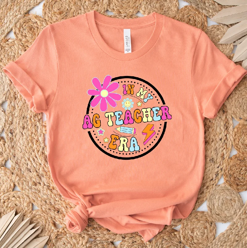 Groovy In My Ag Teacher Era T-Shirt (XS-4XL) - Multiple Colors!