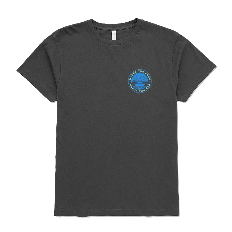 Land & Sea Tee - Charcoal