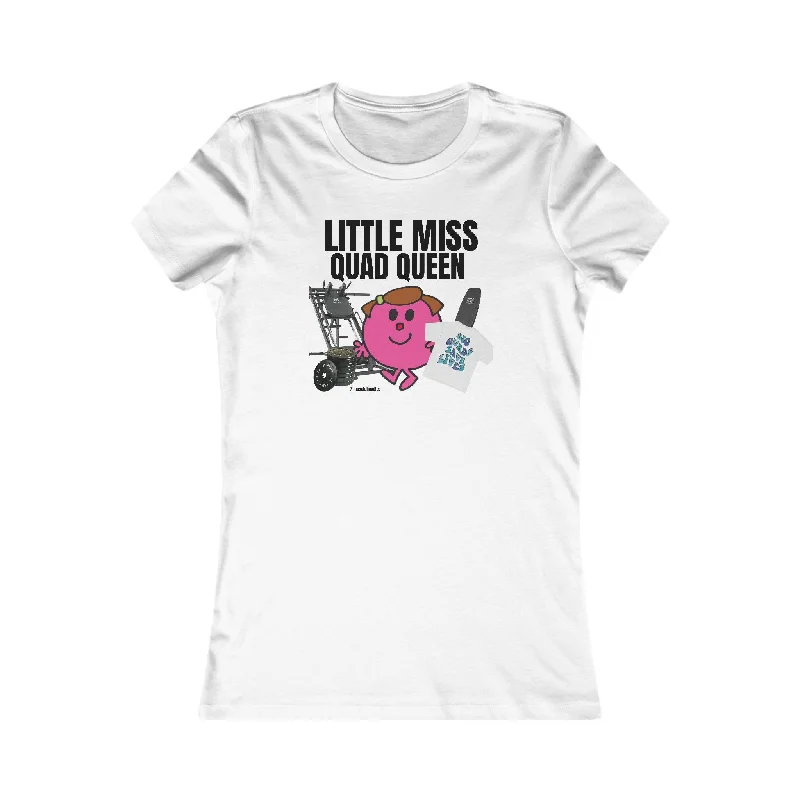 little miss quad queen- baby tee