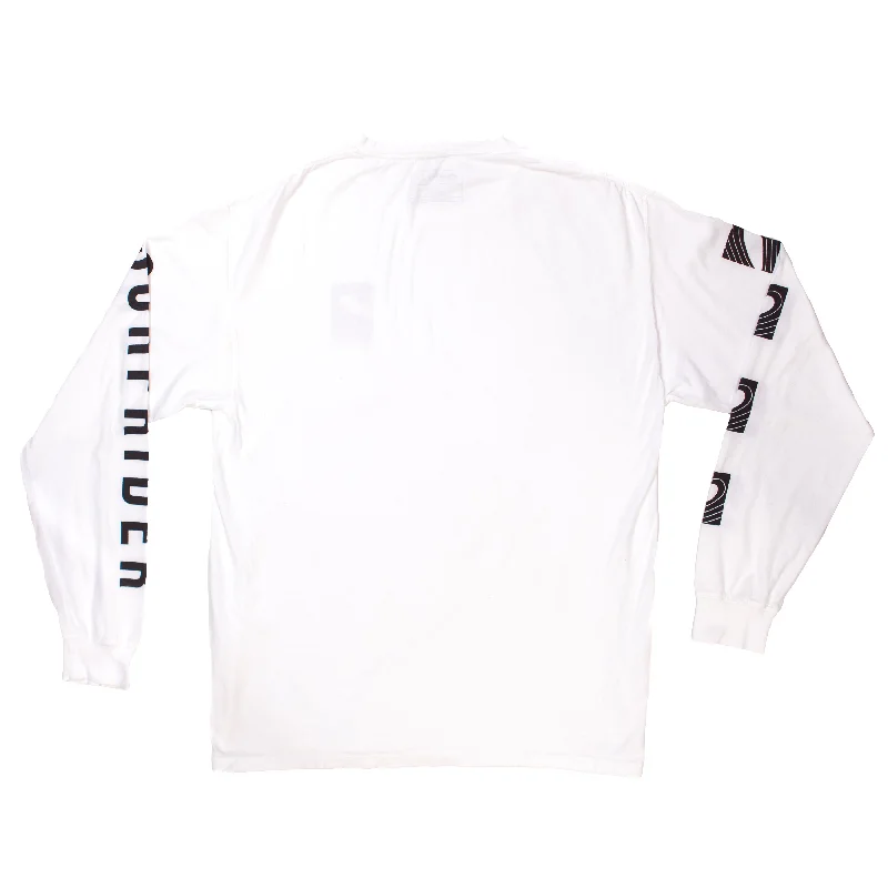 Logo Long Sleeve Shirt (White)