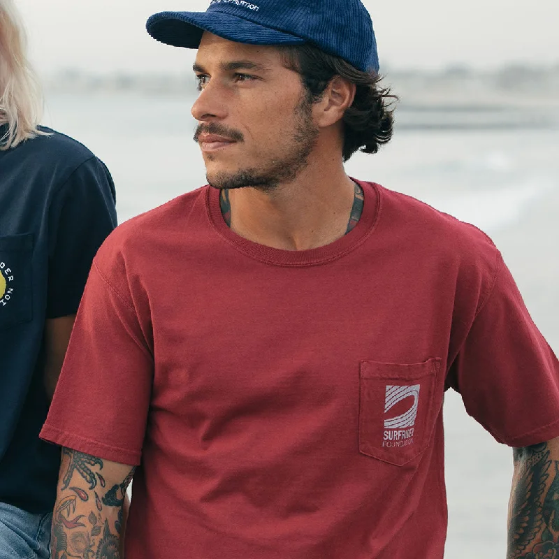 Logo Pocket Tee - Cayenne