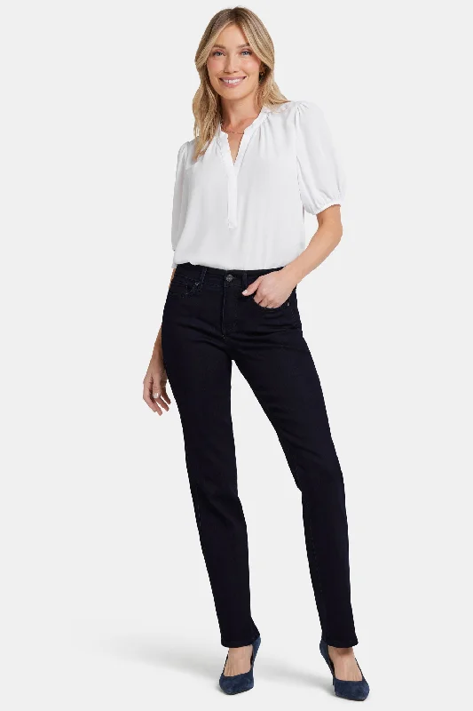 Marilyn Straight Jeans - Dark Enzyme