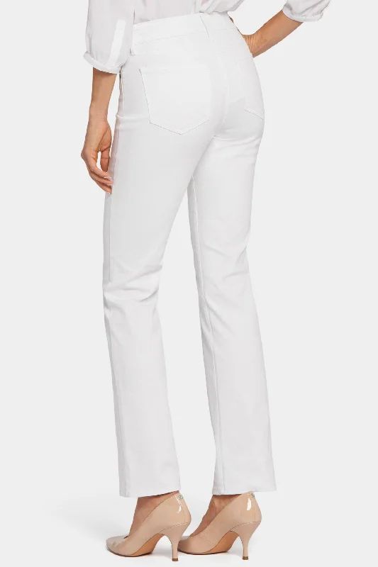 Marilyn Straight Jeans - Optic White