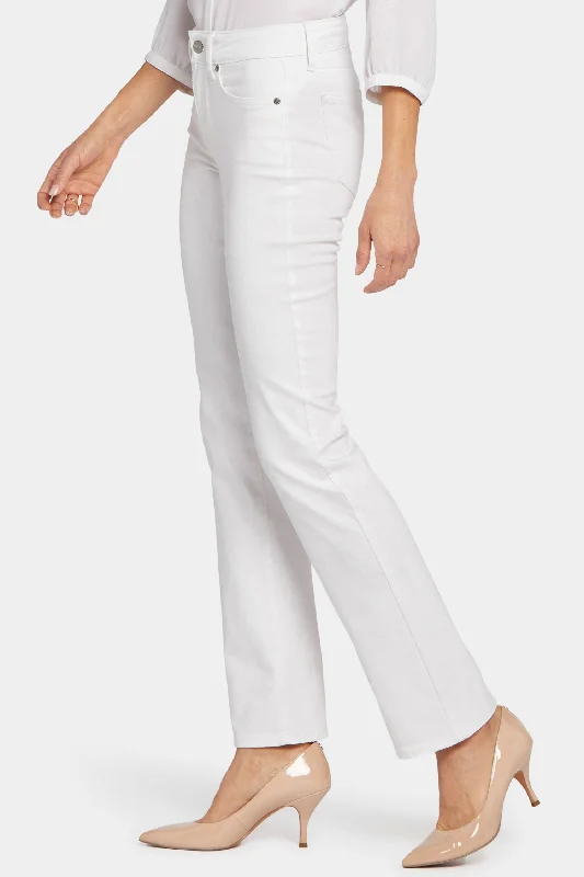 Marilyn Straight Jeans - Optic White