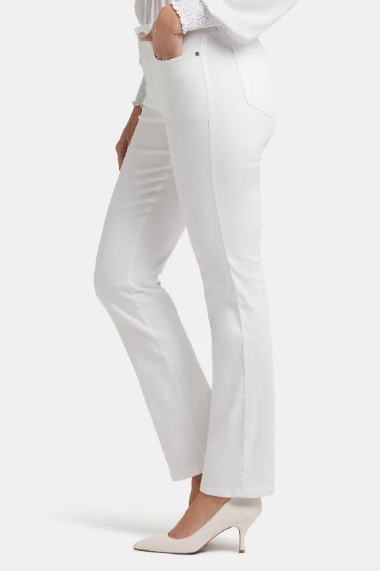 Marilyn Straight Jeans - Optic White