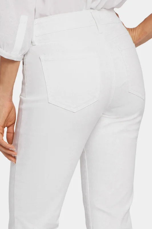 Marilyn Straight Jeans - Optic White