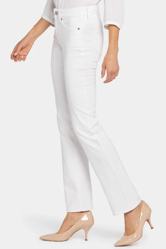 Marilyn Straight Jeans - White