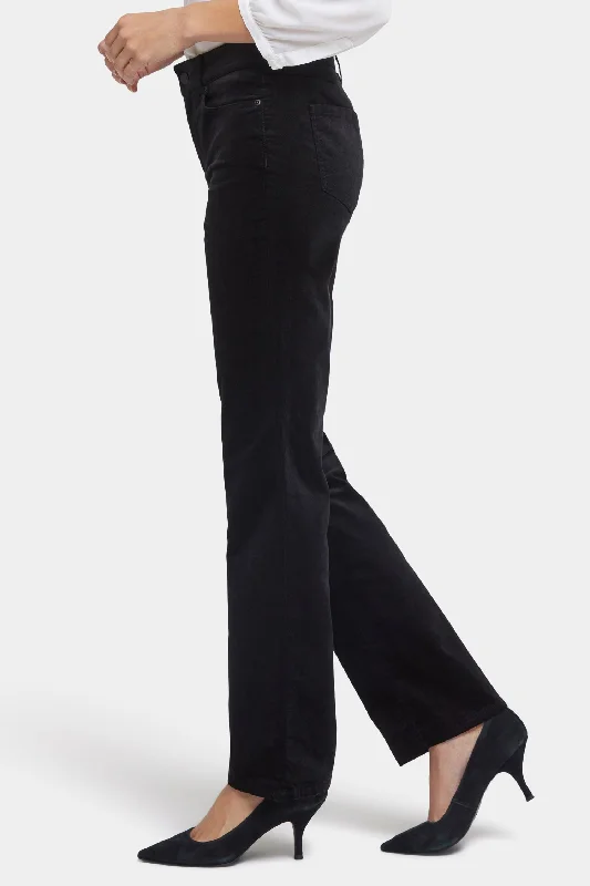 Marilyn Straight Pants - Black