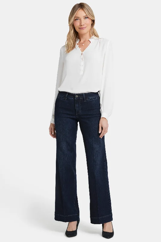 Teresa Trouser Jeans - Burbank Wash