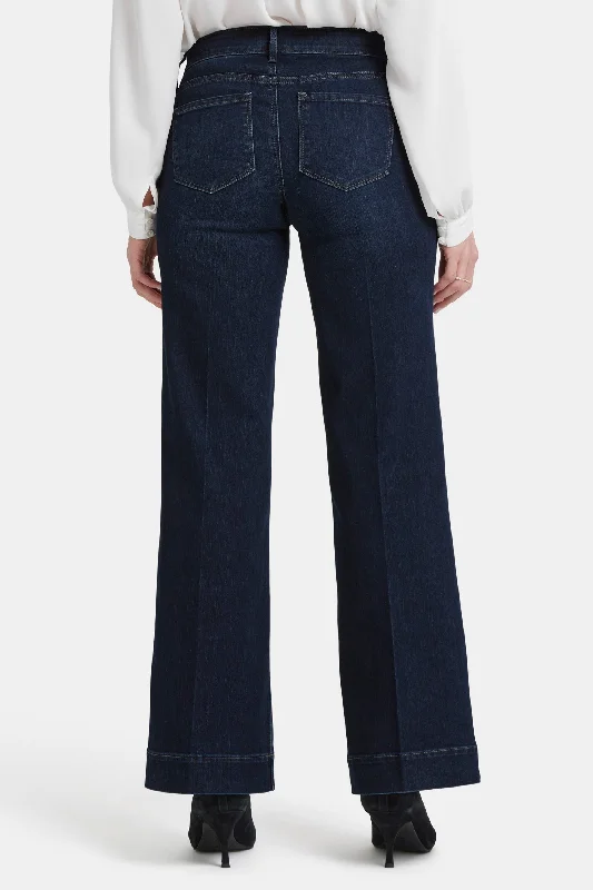 Teresa Trouser Jeans - Burbank Wash