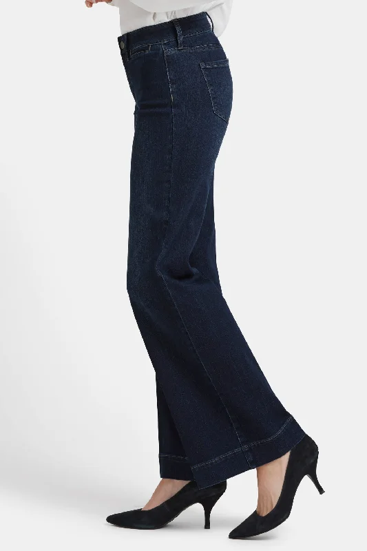 Teresa Trouser Jeans - Burbank Wash