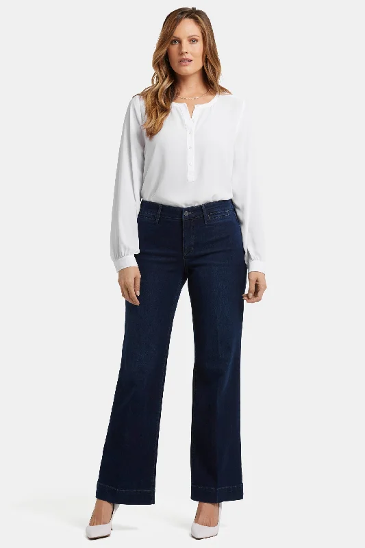 Teresa Trouser Jeans - Burbank Wash