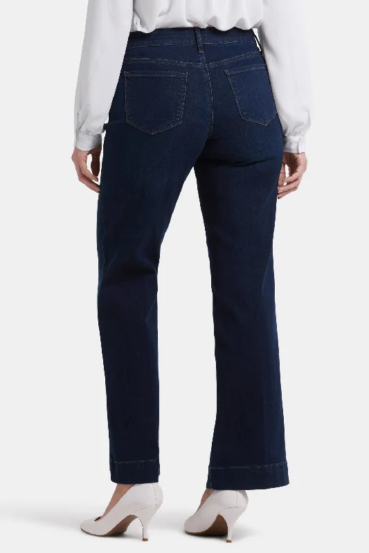 Teresa Trouser Jeans - Burbank Wash