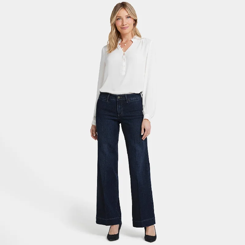 Teresa Trouser Jeans - Burbank Wash