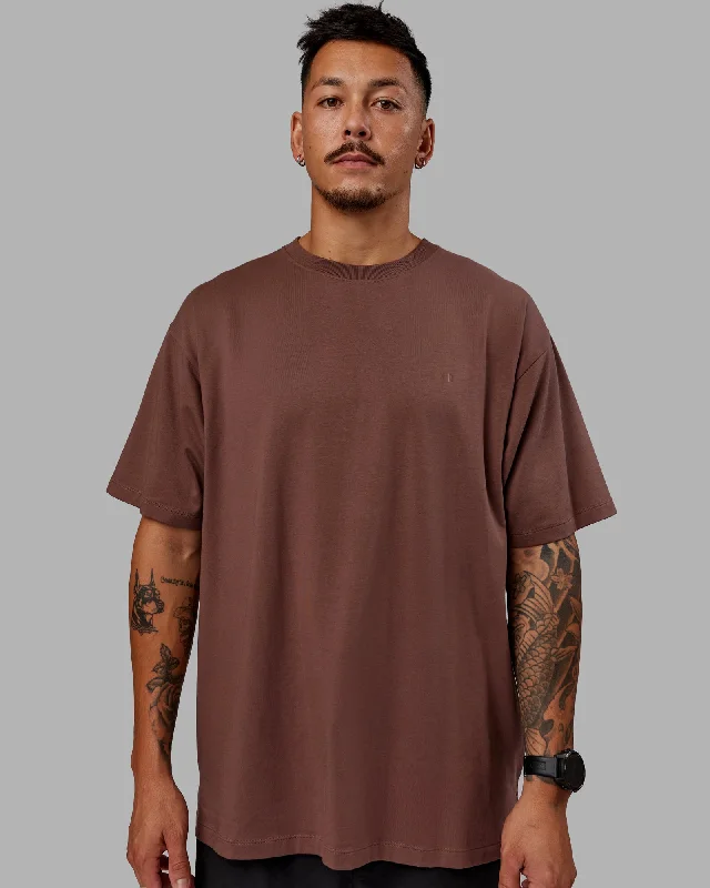 Unisex Deluxe PimaFLX Tee Oversize - Peppercorn