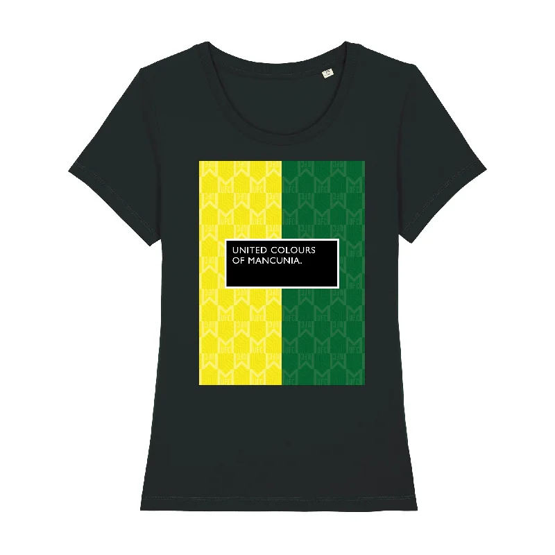 United Colours Of Mancunia 92-94 Awaydays Womens Tee