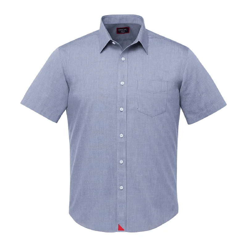 UNTUCKit - Men's Petrus Wrinkle-Free Short Sleeve Shirt