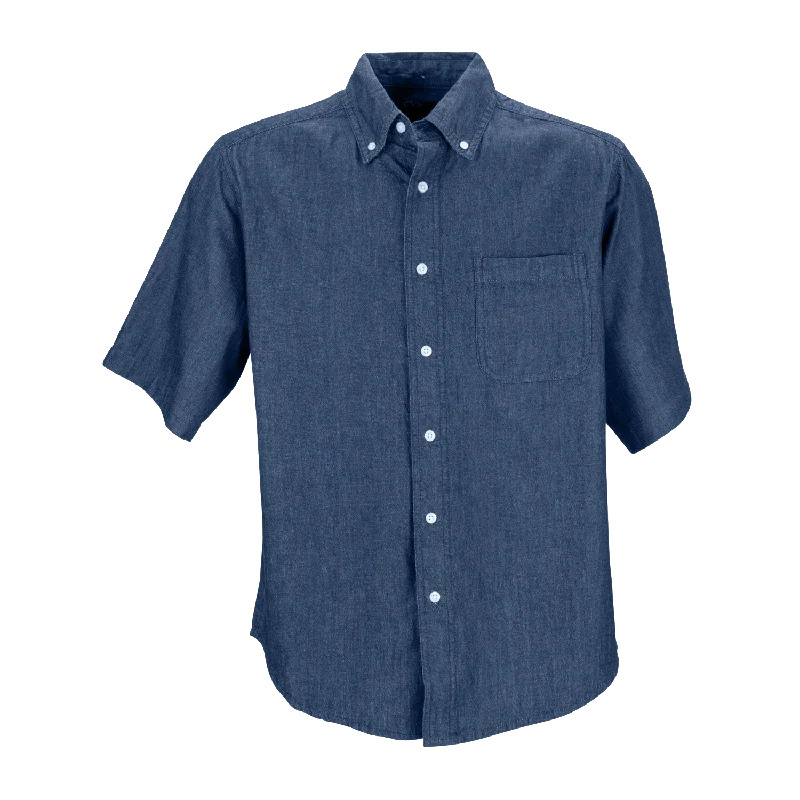 Men's Short Sleeve Hudson Denim Shirt