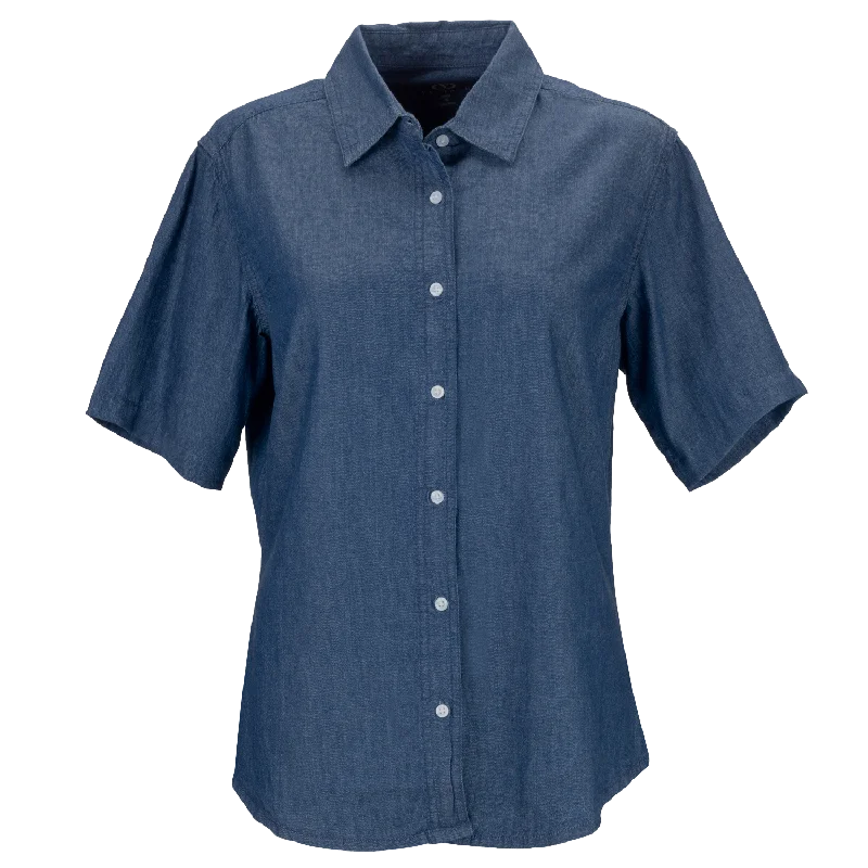 Women's Short Sleeve Hudson Denim Shirt