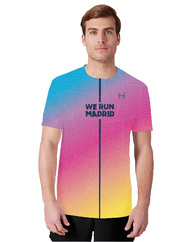 We Run Madrid 2024 Unisex performance Tee - Gradient