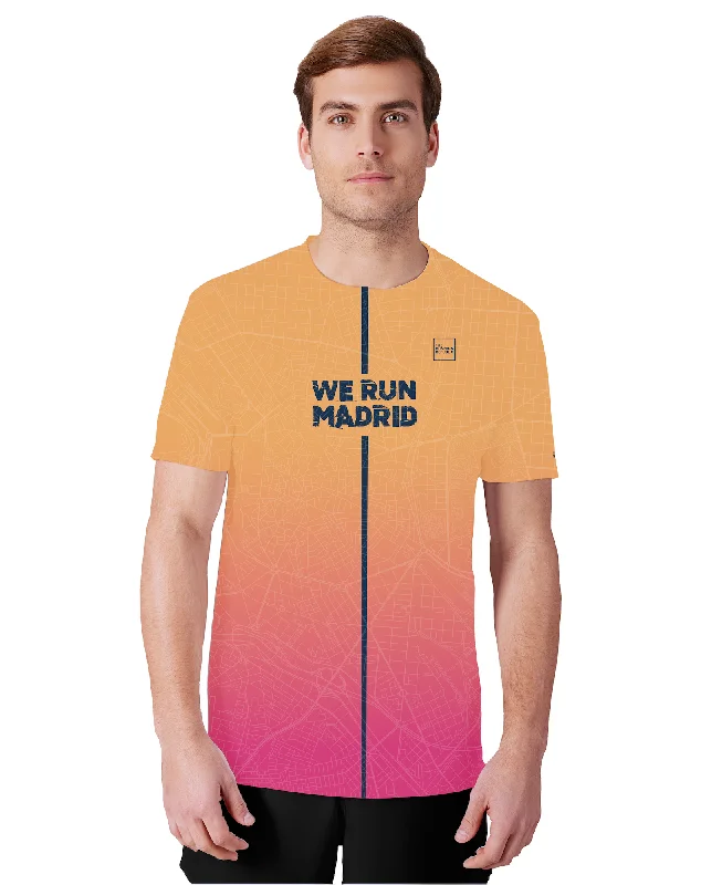 We Run Madrid 2024 Unisex performance Tee - Spritz