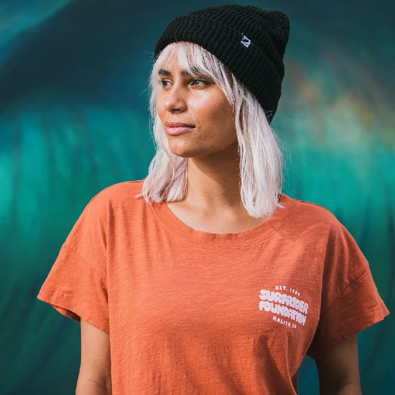 Womens Malibu Tee - Rust