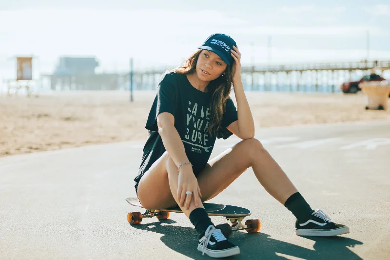 Womens Save Your Surf Boyfriend Tee