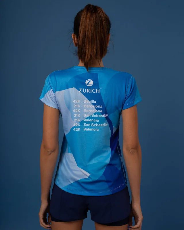 Zurich Insurance Marathons women's performance Tee