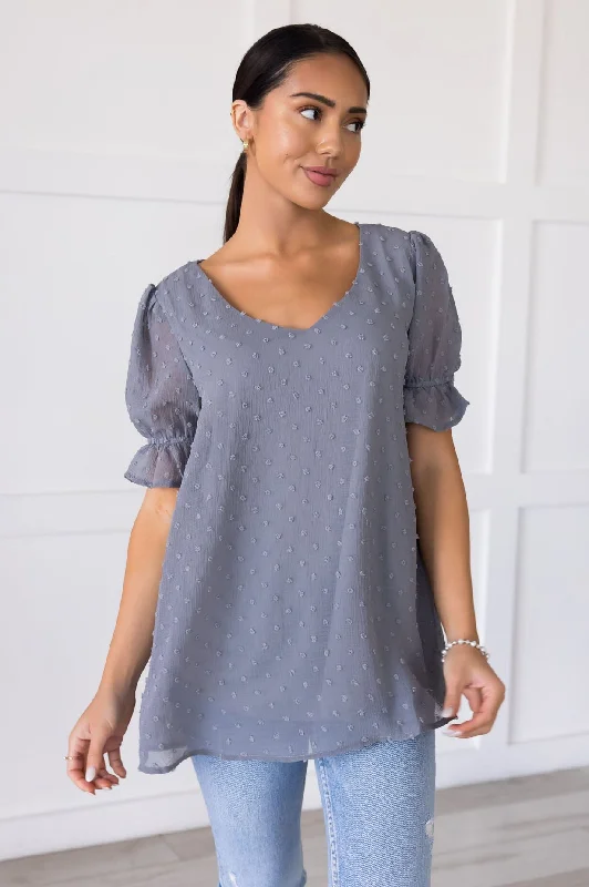 Eager Love Modest Blouse