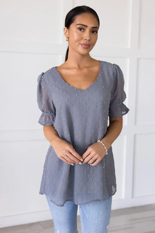 Eager Love Modest Blouse