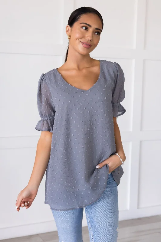 Eager Love Modest Blouse