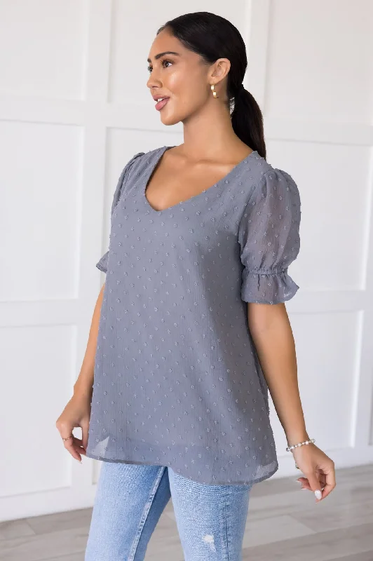 Eager Love Modest Blouse