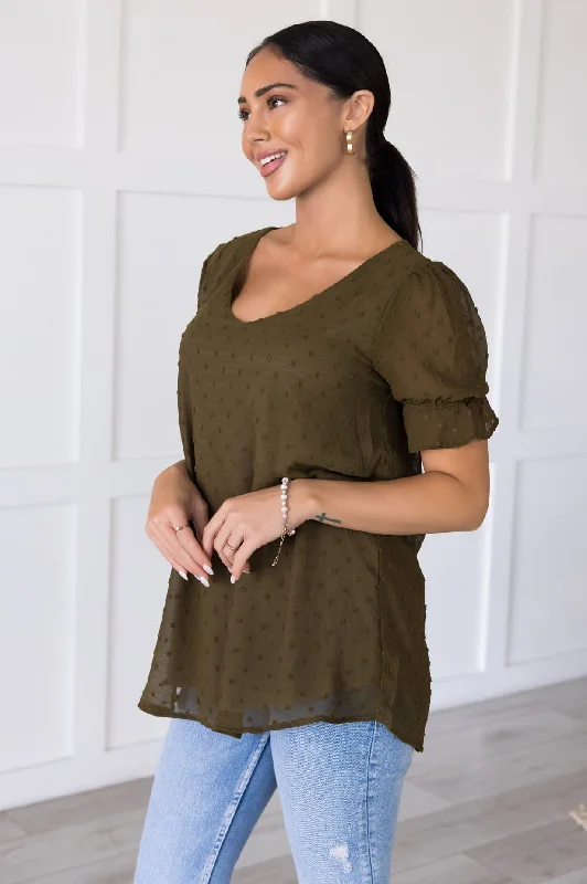 Eager Love Modest Blouse