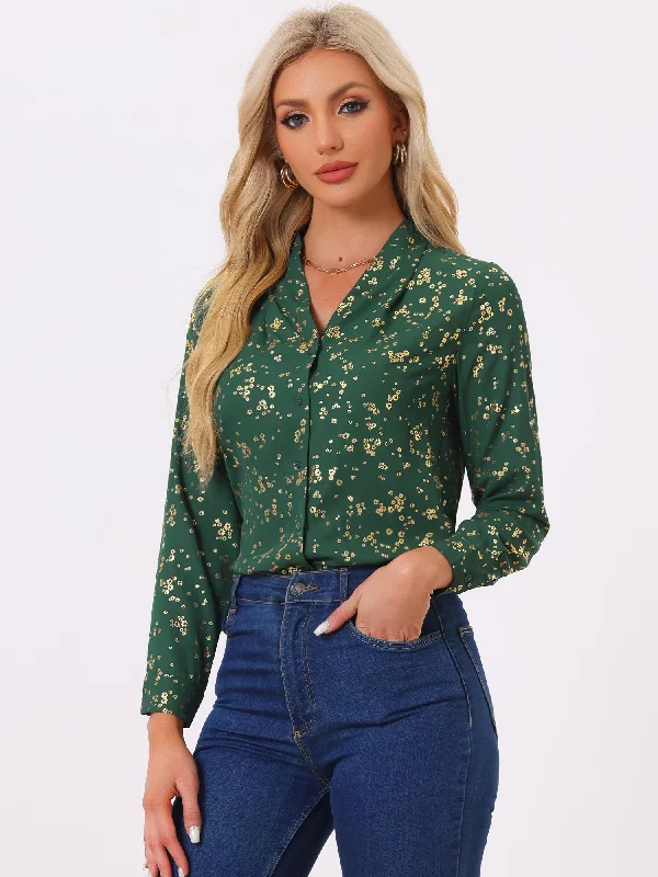 Green-Floral / M