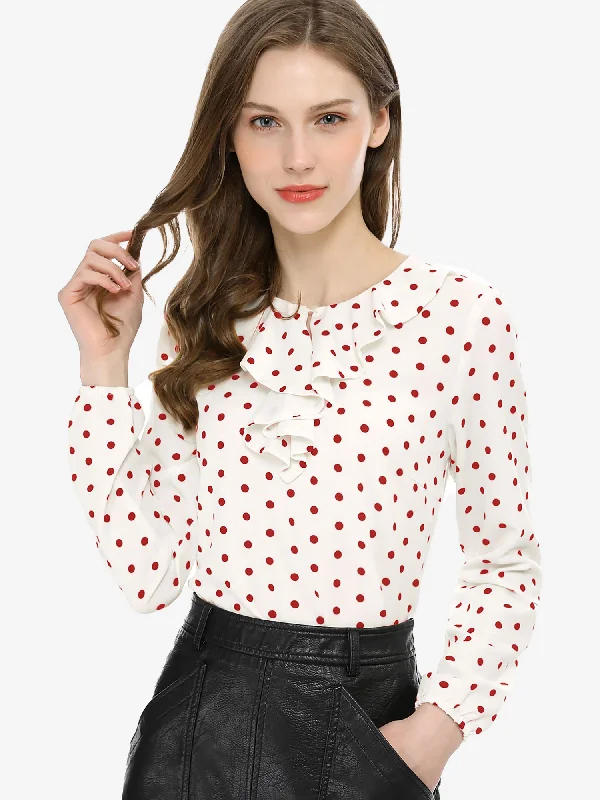 White Red-Dots / 2XL