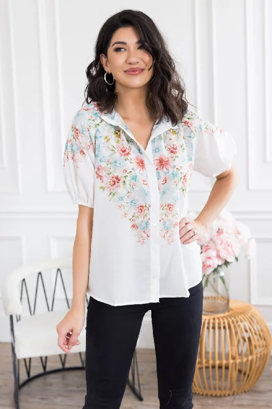 She's Grace Floral Blouse