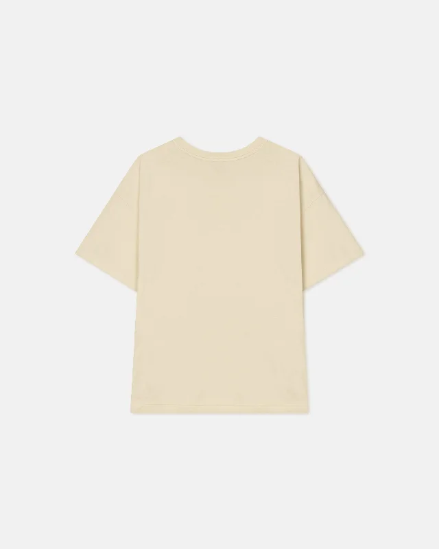 Wren - Embroidered Cotton-Jersey T-Shirt - Shell