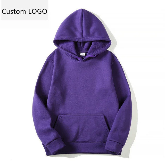 Hoodies Custom Logo Fashionable Ladies Plain Sweatshirts Unisex Plus Size Autumn Winter Women's Hoodies