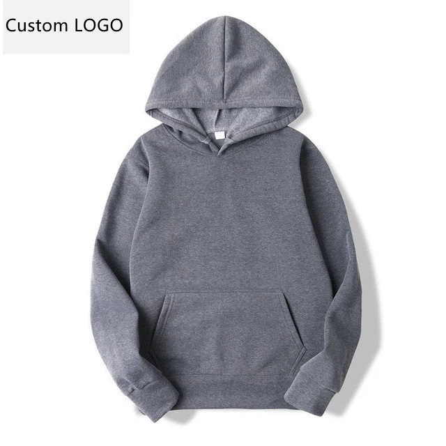 Hoodies Custom Logo Fashionable Ladies Plain Sweatshirts Unisex Plus Size Autumn Winter Women's Hoodies